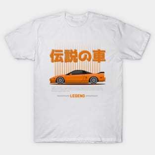 Midnight Racer Orange NS X JDM T-Shirt